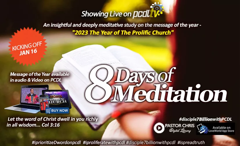 8 Days of Meditation